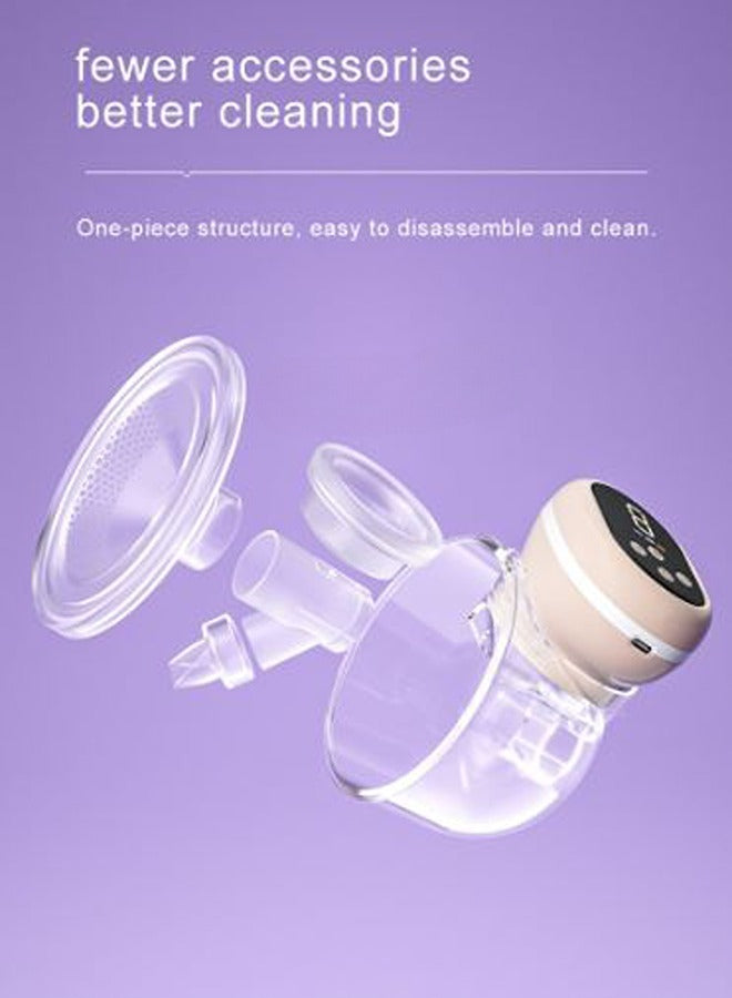 Electric Breast Milk Pump BPA Free Silicone Wearable Milk Extractor Painless Hands free Breast Pump Electric 1200mAh