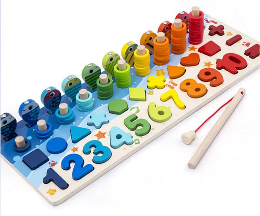 Children's Toys Digital Building Blocks Early Education Jigsaw Puzzle Intelligence Development Baby 1- 3 Boys And Girls
