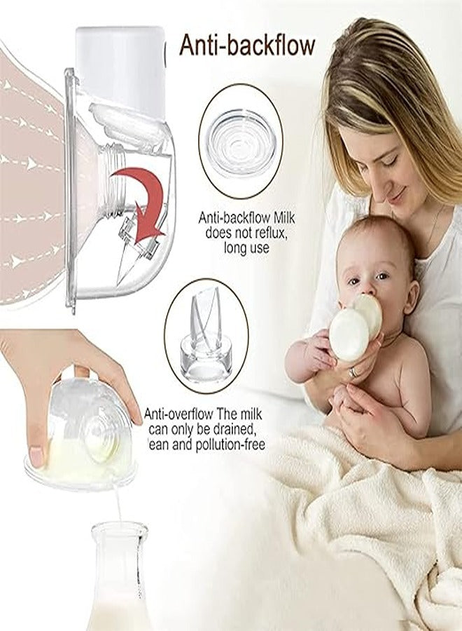 Double Electric Breast Pump, Wearable Breast Pump, Hands Free Breast Pump, Low Noise, Smart Display, 2 Modes 9 Levels